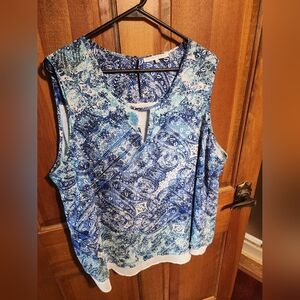 Violet & Claire 3x Sleeveless Blouse